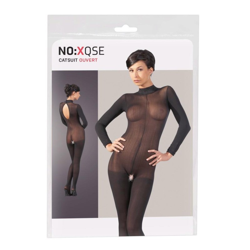 Catsuit bodystocking siateczka otwarty krok m/l Catsuit bodystocking siateczka otwarty krok m/l