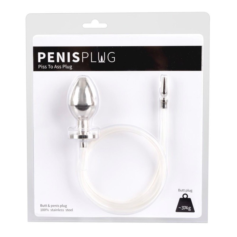Korek analny tunel z plugiem do cewki pissing bdsm Korek analny tunel z plugiem do cewki pissing bdsm