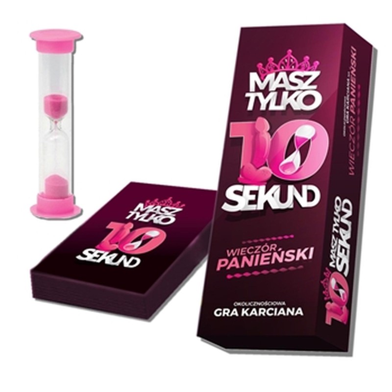 Gra masz tylko 10 sekund wieczór panieński karty Gra masz tylko 10 sekund wieczór panieński karty