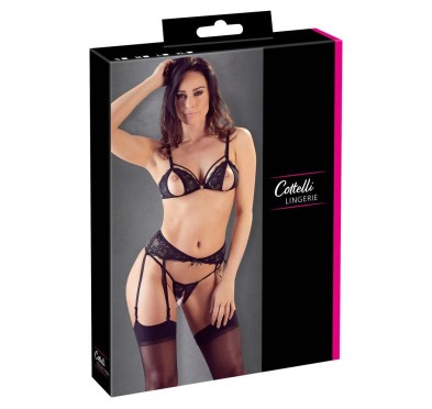 Lace Suspender Set XL