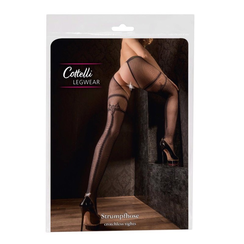 Crotchless Tights L/XL