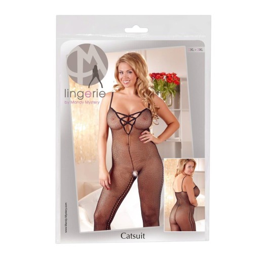 Catsuit with lacing