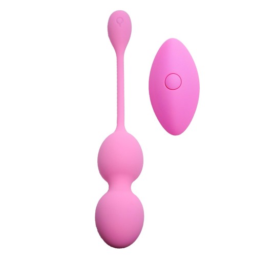 Stymulujące kulki gejszy wibrujące pilot 10trybów