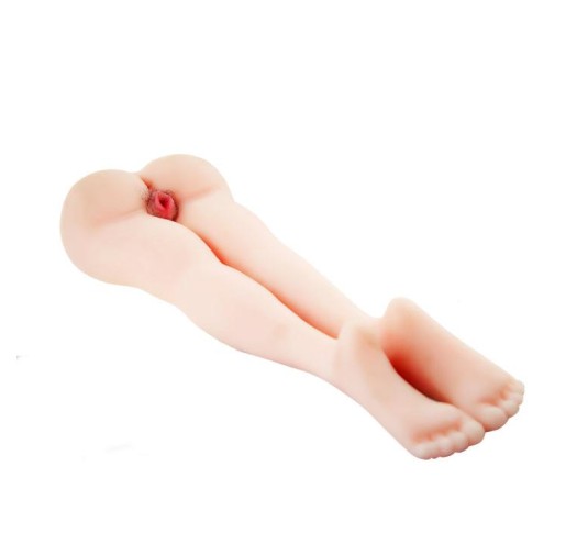 Realistyczny masturbator ciało wibracje głos 80cm