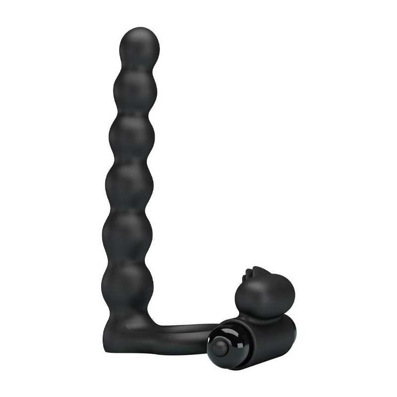 Dildo do podwójnej penetracji stymulator 10trybów