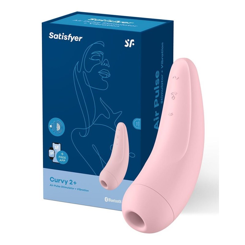 Wibrator dla par satisfyer curvy 2+ z aplikacją Wibrator dla par satisfyer curvy 2+ z aplikacją