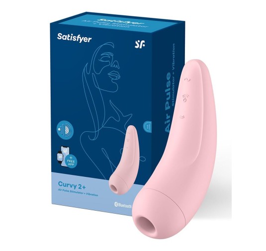 Wibrator dla par satisfyer curvy 2+ z aplikacją