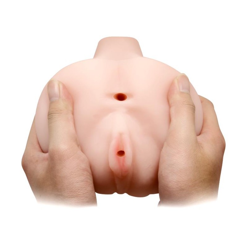 Wibrujący masturbator sztuczna pochwa i anal Wibrujący masturbator sztuczna pochwa i anal