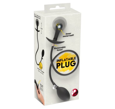 Nadmuchiwany gumowy korek analny zatyczka plug