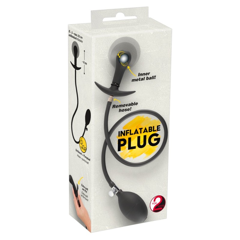 Nadmuchiwany gumowy korek analny zatyczka plug Nadmuchiwany gumowy korek analny zatyczka plug