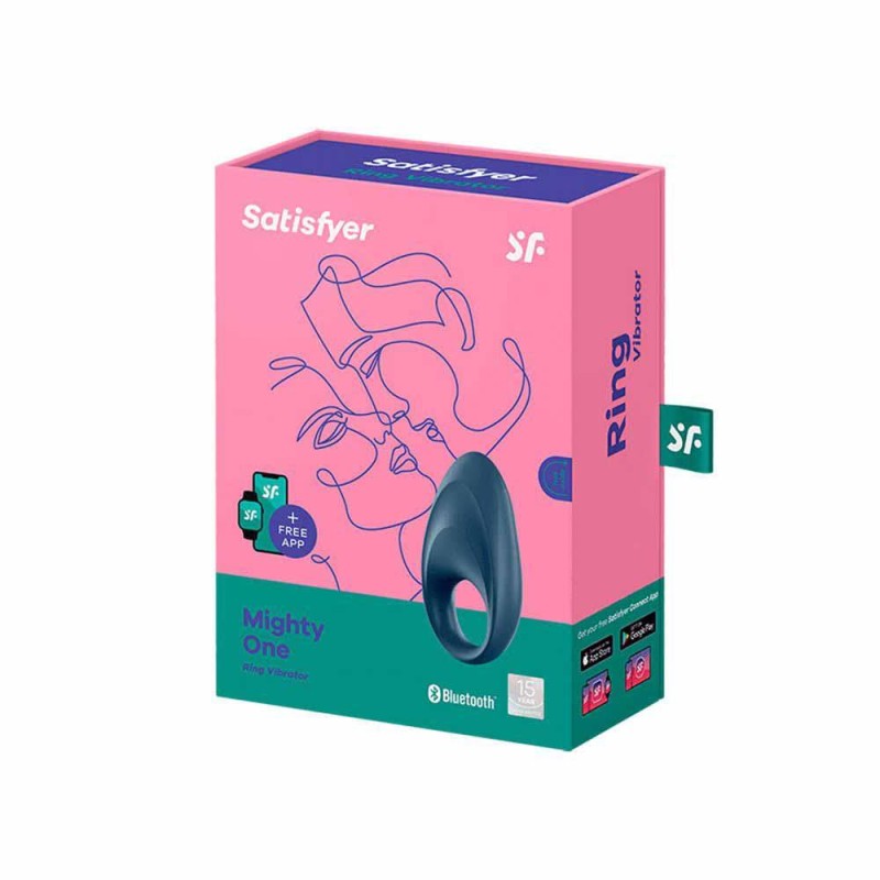 Pierścień erekcyjny stymulujący Satisfyer Mighty Pierścień erekcyjny stymulujący Satisfyer Mighty