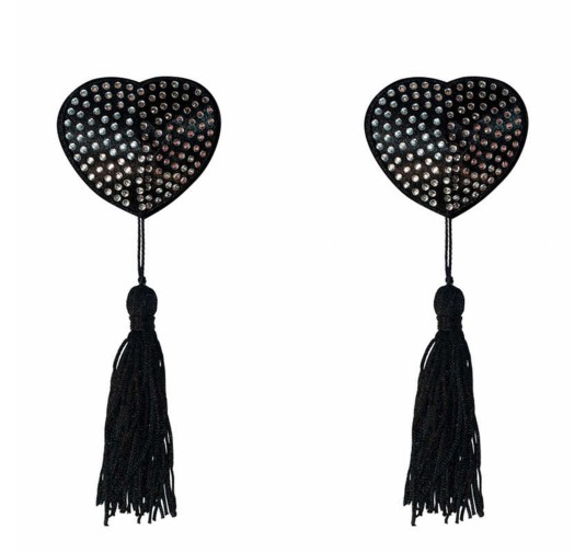 Pasties Burlesque Evans Silver