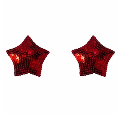 Pasties Burlesque Tempest Red