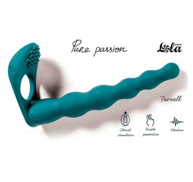 Pierścień strap-on kulki gejszy na penisa 17 cm