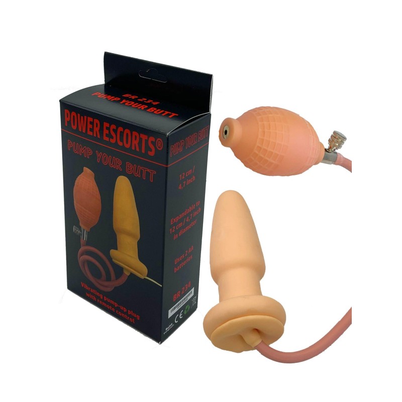 Wibrujący nadmuchiwany korek analny zatyczka plug Wibrujący nadmuchiwany korek analny zatyczka plug