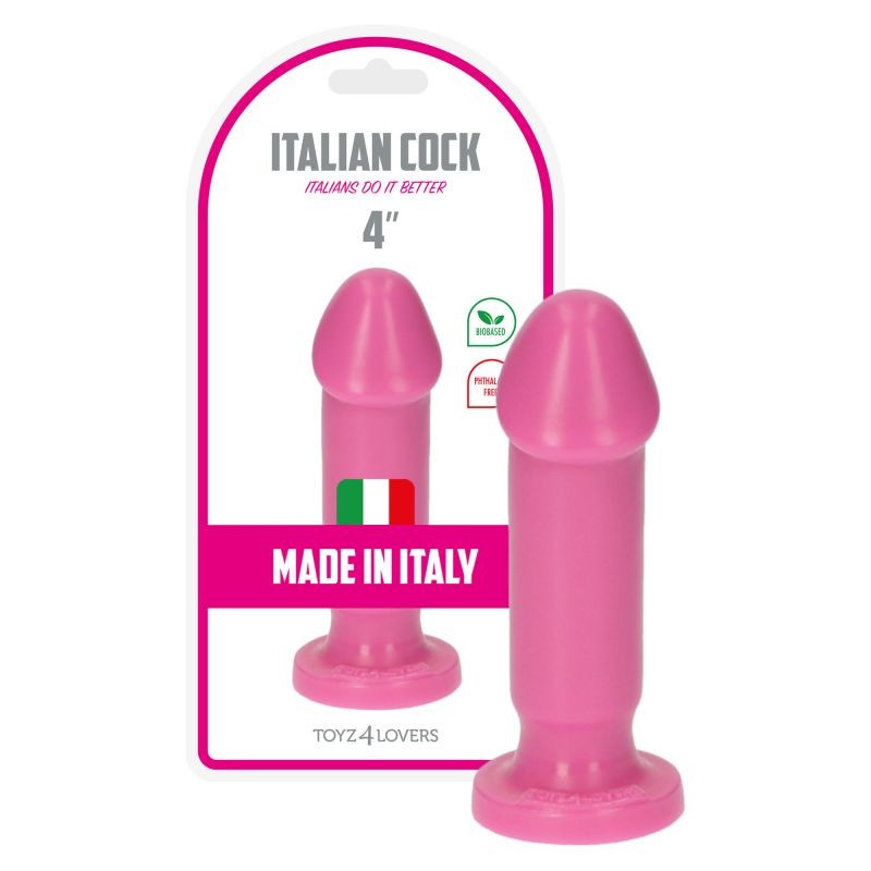 Różowe dildo gładki trzon z mocną przyssawką 15 cm Różowe dildo gładki trzon z mocną przyssawką 15 cm