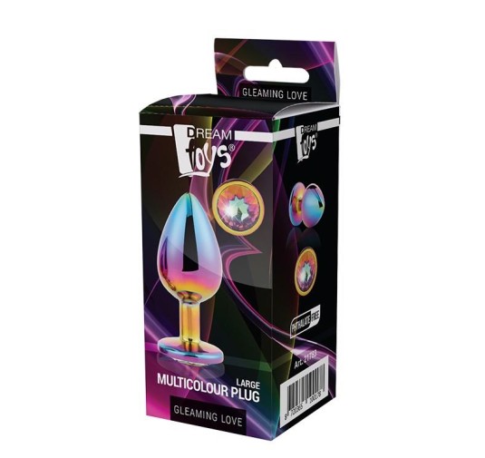 GLEAMING LOVE MULTICOLOUR PLUG LARGE