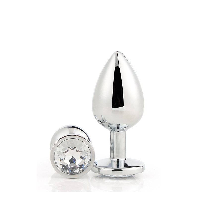 GLEAMING LOVE SILVER PLUG LARGE