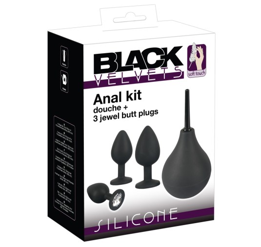 Black Velvets Anal Kit