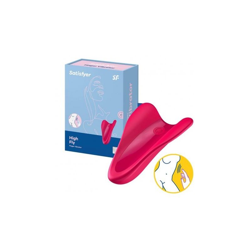 Wibrator sex masażer na palec satisfyer high fly Wibrator sex masażer na palec satisfyer high fly