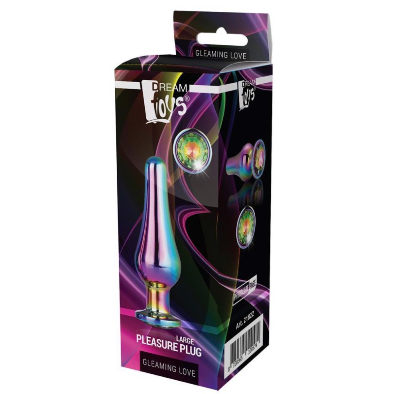 Metalowy gładki korek analny zatyczka plug 12,7 cm Metalowy gładki korek analny zatyczka plug 12,7 cm