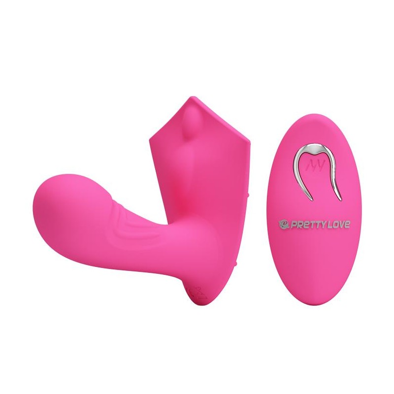 Wibrator do majtek penis członek z pilotem 12tryb Wibrator do majtek penis członek z pilotem 12tryb