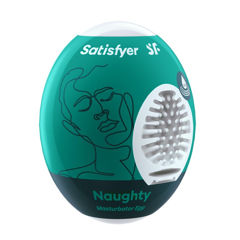 Masturbator żelowe jajeczko Satisfyer naughty sex Masturbator żelowe jajeczko Satisfyer naughty sex