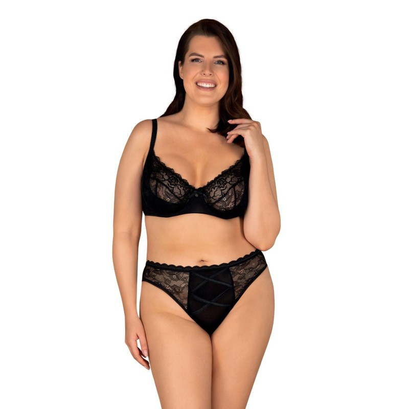 Biustonosz figi sex komplet obsessive laurise xxl Biustonosz figi sex komplet obsessive laurise xxl