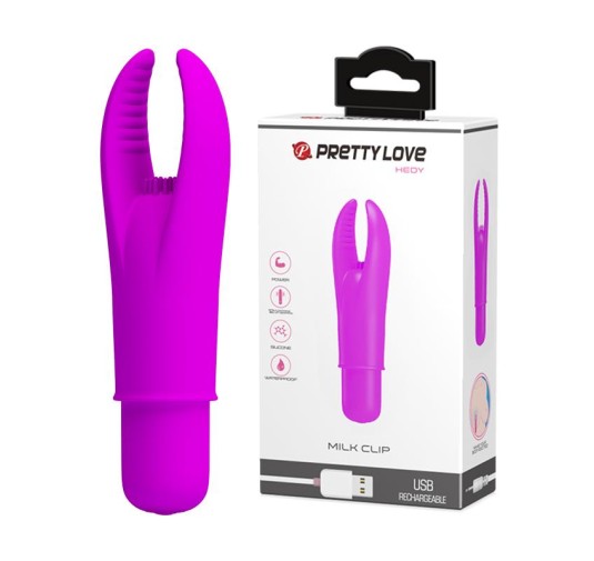 Masażer łechtaczki mini wibrator sex 12 trybów 9cm