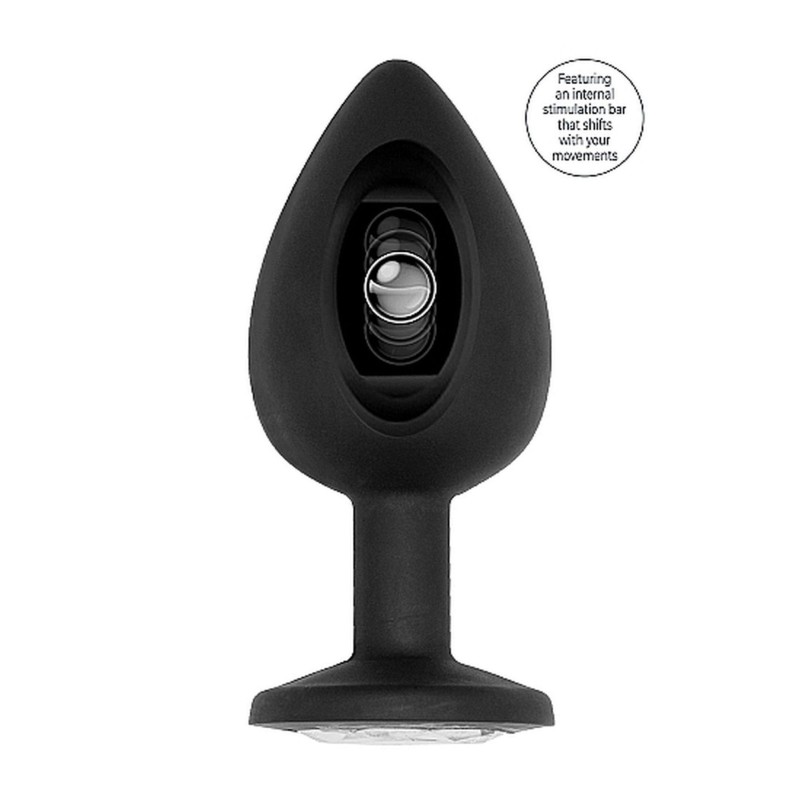 Korek analny zatyczka wibrująca wydrążona sex 9cm Korek analny zatyczka wibrująca wydrążona sex 9cm