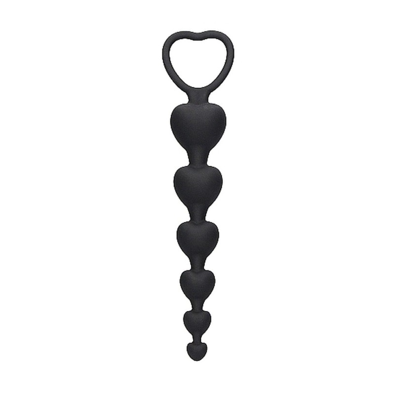 Korek zatyczka analna koraliki z uchwytem 18,5 cm Korek zatyczka analna koraliki z uchwytem 18,5 cm