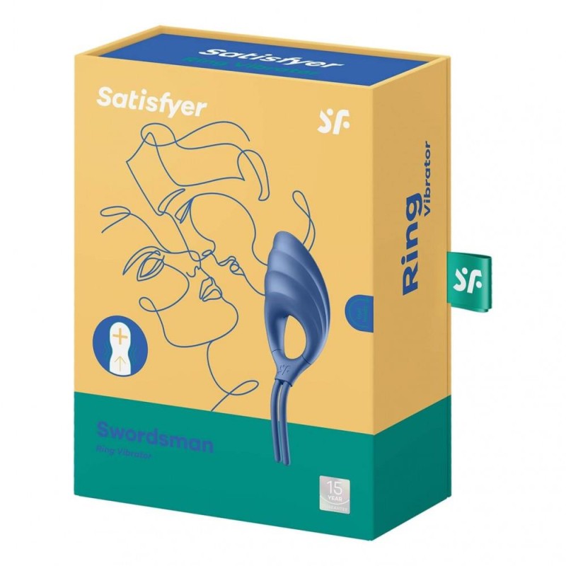 Wibrujący pierścień erekcyjny Satisfyer Swordsman Wibrujący pierścień erekcyjny Satisfyer Swordsman