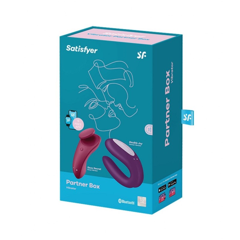 Zestaw wibrator masażer satisfyer partner box 1 Zestaw wibrator masażer satisfyer partner box 1
