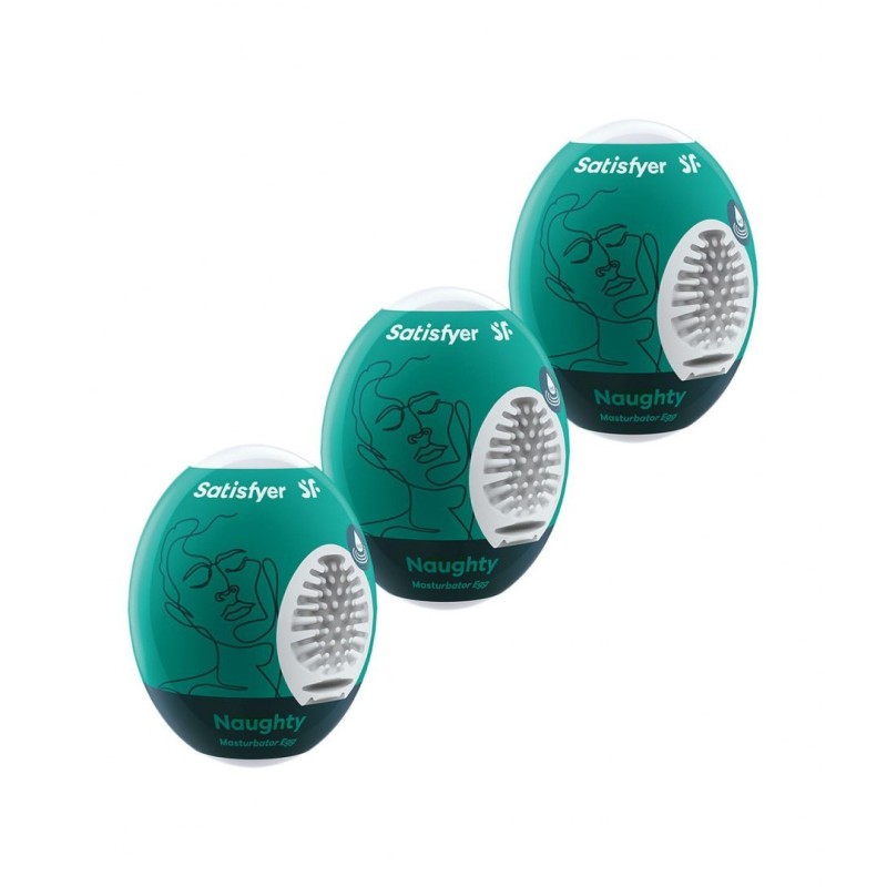 Masturbator jajko satisfyer eggs naughty 3 sztuki Masturbator jajko satisfyer eggs naughty 3 sztuki