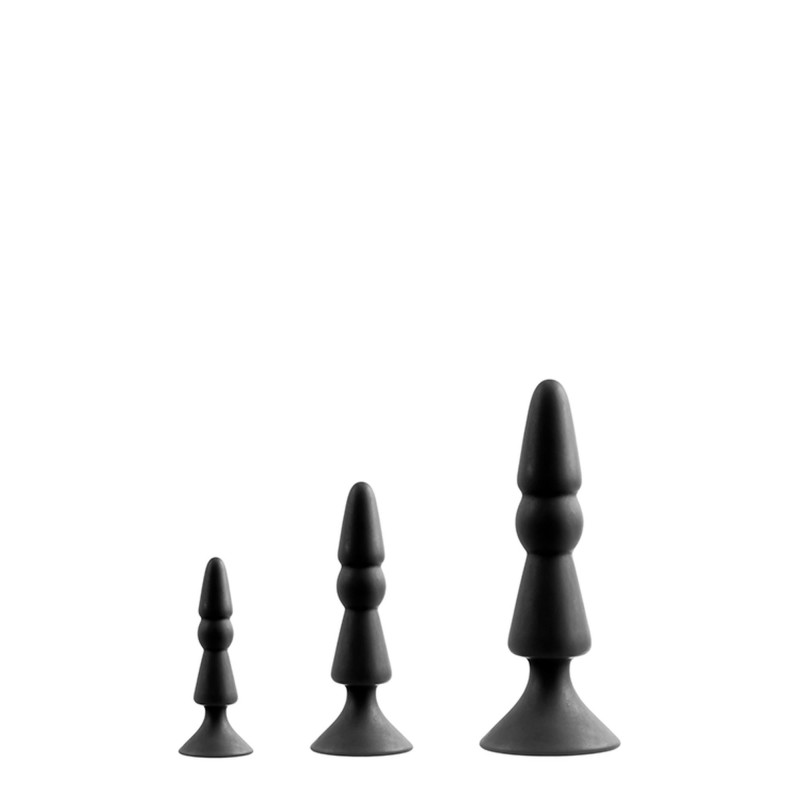 3 korki analne zestaw sex zatyczka z przyssawką 3 korki analne zestaw sex zatyczka z przyssawką
