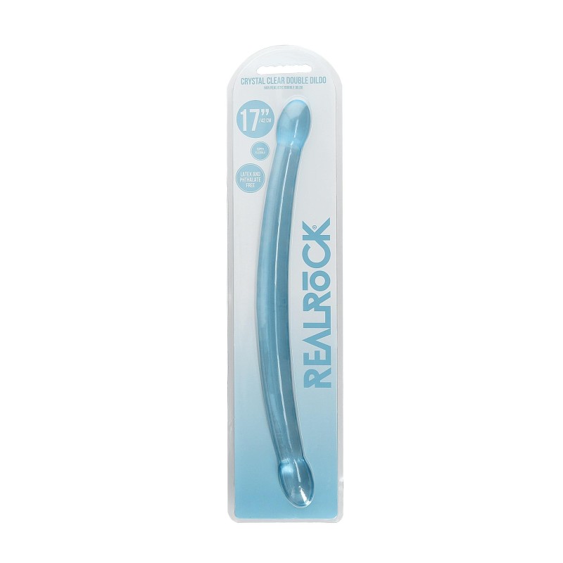 Gładkie podwójne dildo do sexu lesbijskiego 42 cm Gładkie podwójne dildo do sexu lesbijskiego 42 cm