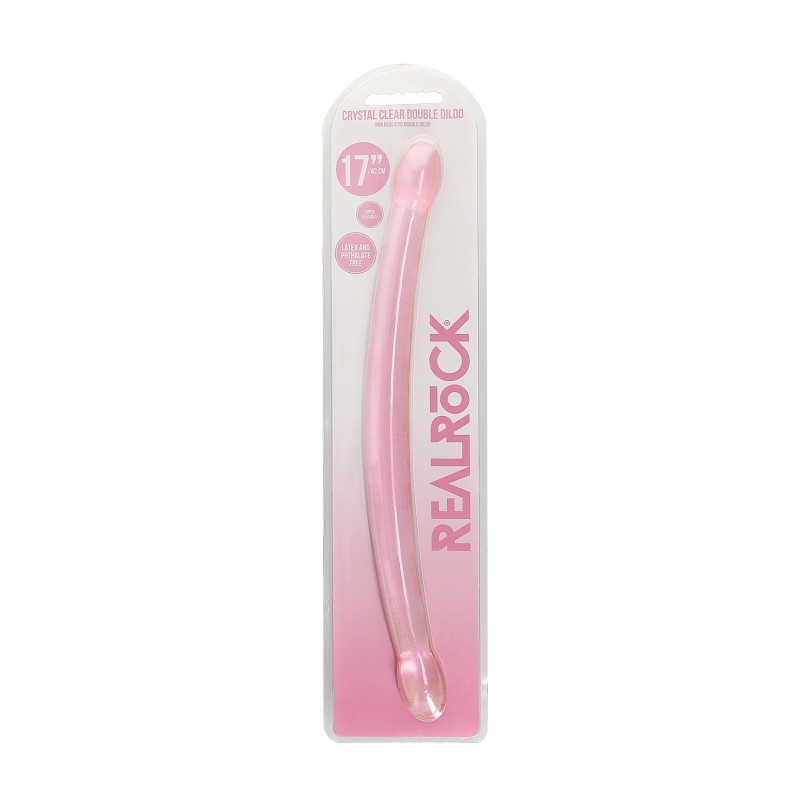 Cienkie podwójne dildo do sexu lesbijskiego 42 cm Cienkie podwójne dildo do sexu lesbijskiego 42 cm