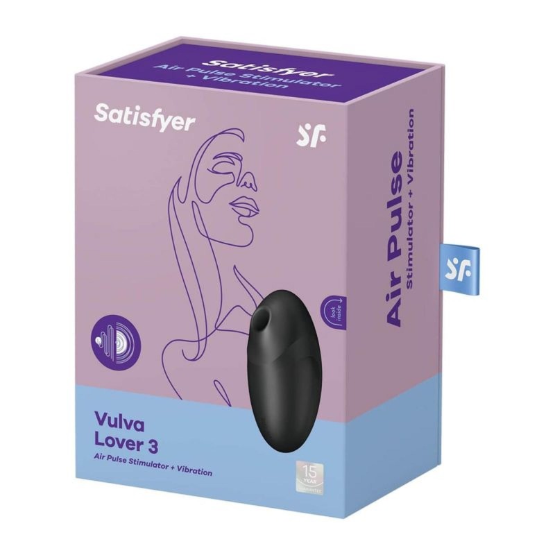 Stymulator łechtaczki Satisfyer Vulva Lover3 black Stymulator łechtaczki Satisfyer Vulva Lover3 black