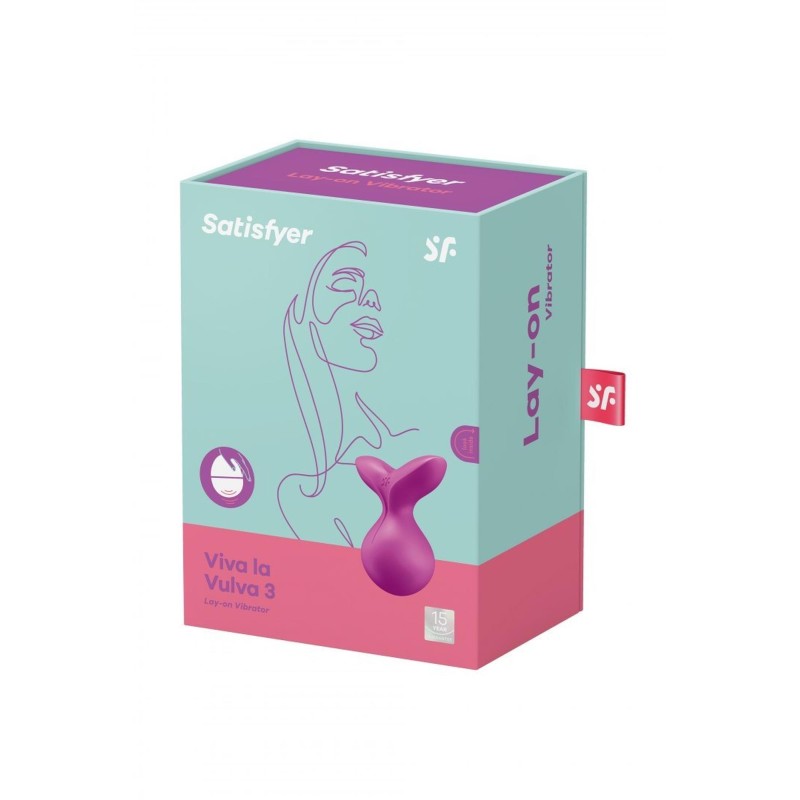 Masażer łechtaczki Satisfyer Viva la Vulva 3 Masażer łechtaczki Satisfyer Viva la Vulva 3