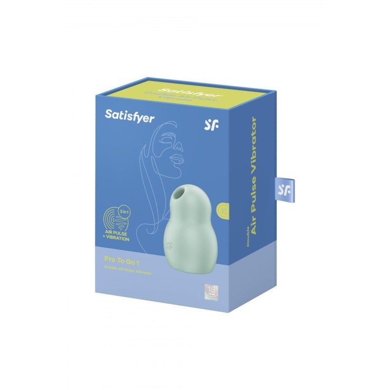 Powietrzny stymulator Satisfyer Pro To Go 1 mięta Powietrzny stymulator Satisfyer Pro To Go 1 mięta