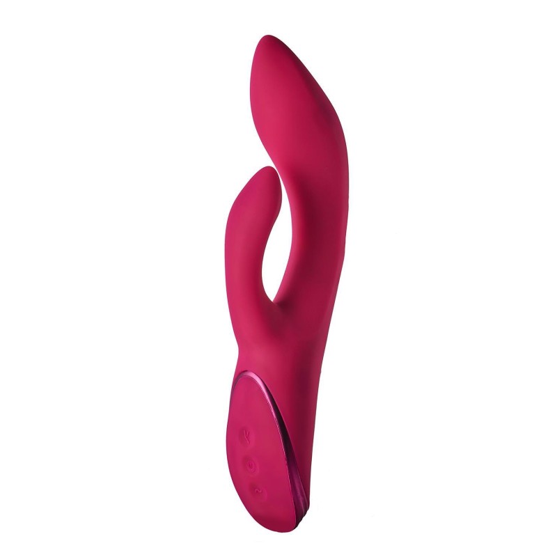 Wibrator wielofunkcyjny króliczek tył przód 21cm Wibrator wielofunkcyjny króliczek tył przód 21cm