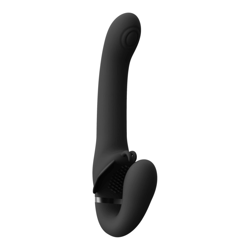 Wibrator strap-on strapless les 23cm 3x10 trybów Wibrator strap-on strapless les 23cm 3x10 trybów