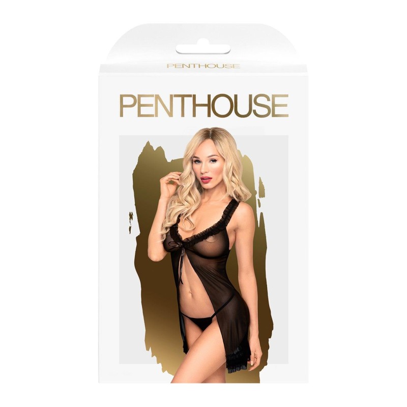 Koszulka erotyczna babydoll komplet stringi l/xl Koszulka erotyczna babydoll komplet stringi l/xl
