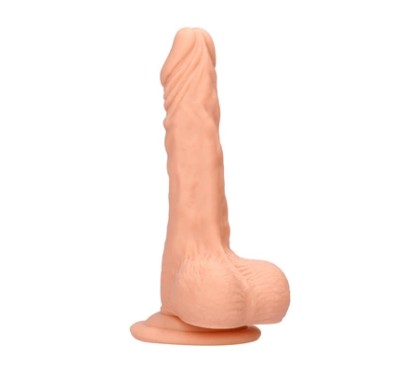 RealRock - Dildo z jądrami 17 cm