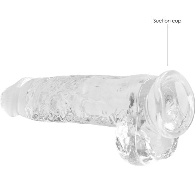 RealRock - Realistyczne dildo z jądrami 23 cm