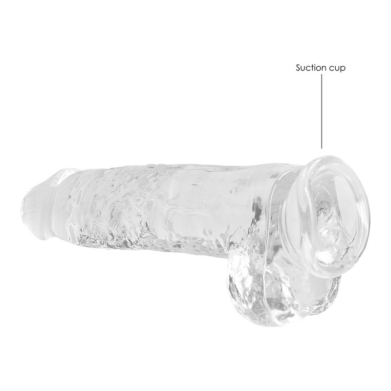RealRock - Realistyczne dildo z jądrami 23 cm