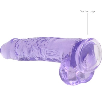 RealRock - Realistyczne dildo z jądrami 23 cm