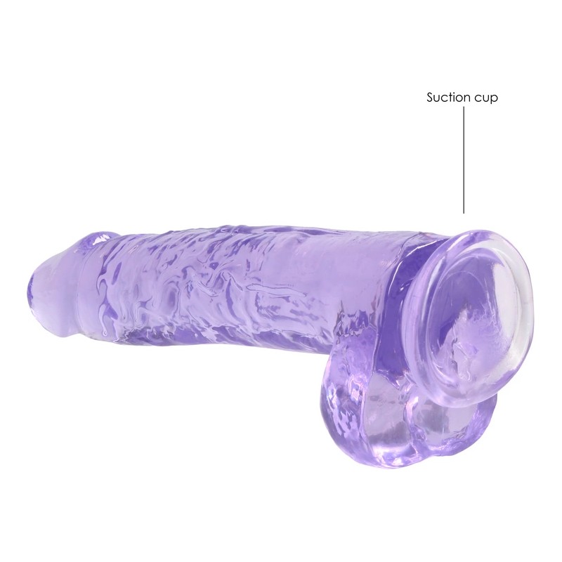 RealRock - Realistyczne dildo z jądrami 23 cm