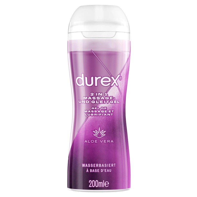 Durex Play 2in1 - Żel I Smar Do Masażu Aloes 200ml