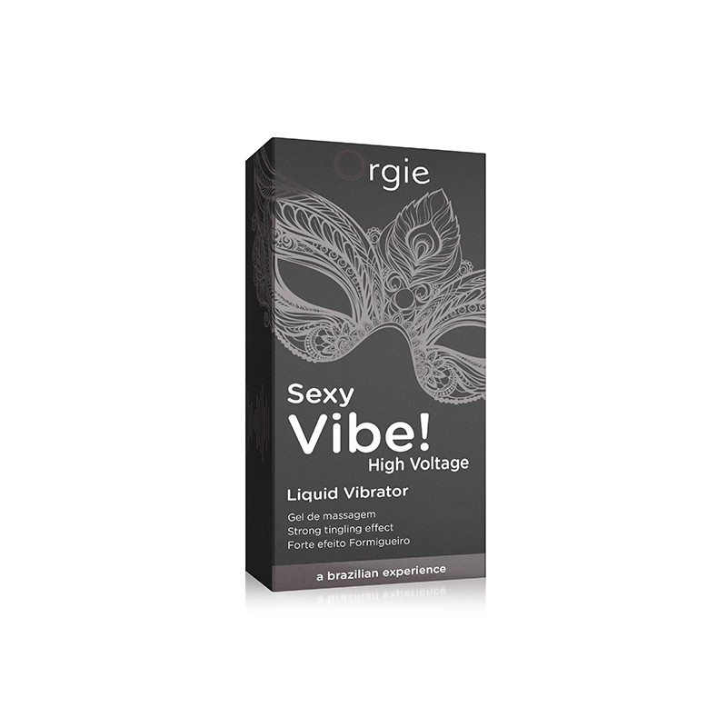 Żel stymulujący - Orgie Sexy Vibe! High Voltage Liquid Vibrator 15 ml